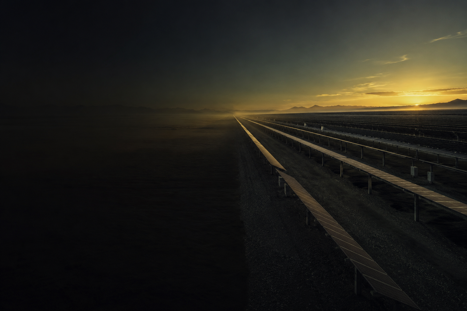 Utility-scale renewable energy infrastructure